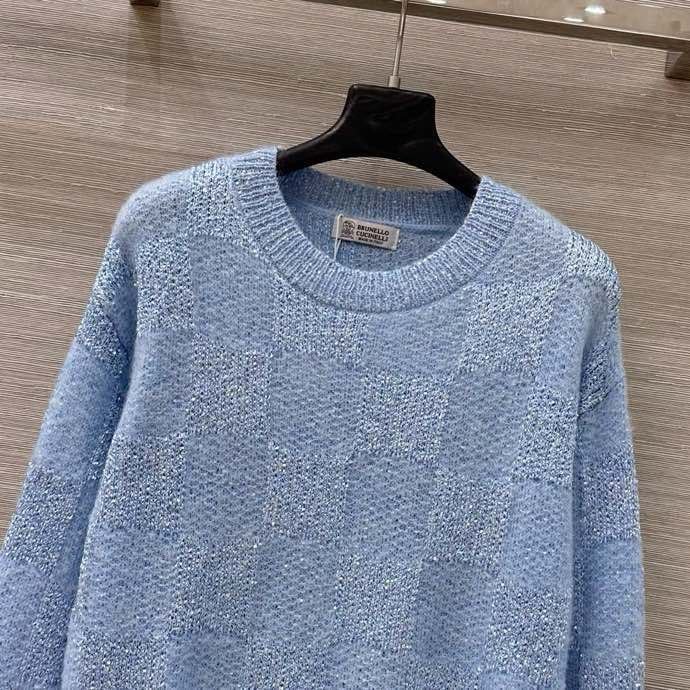 Blouse woolen blue colors фото 3