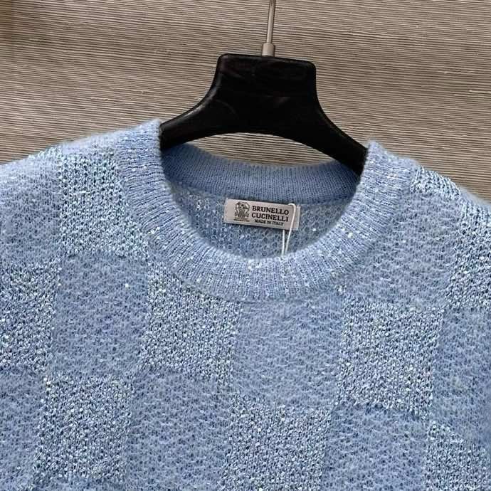 Blouse woolen blue colors фото 8