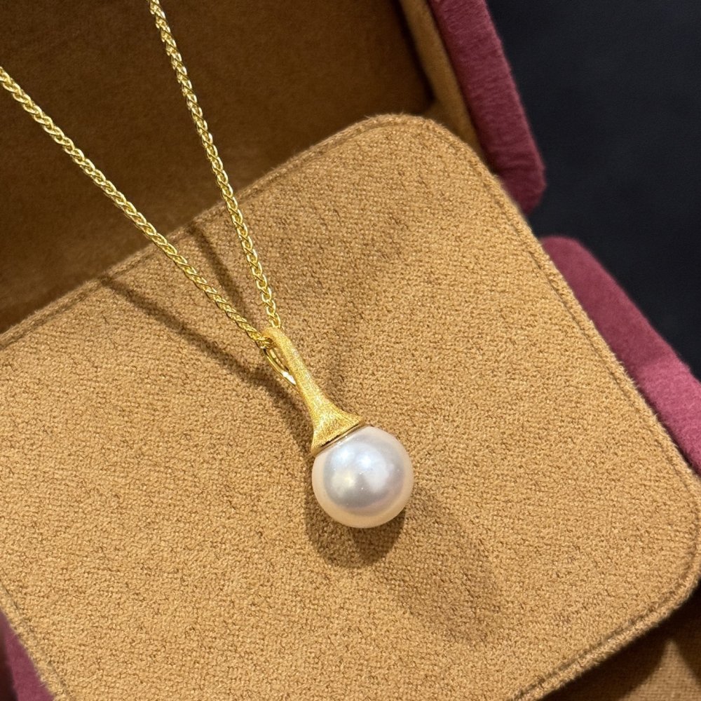 Колье и серьги гвоздики с жемчугом фото 7