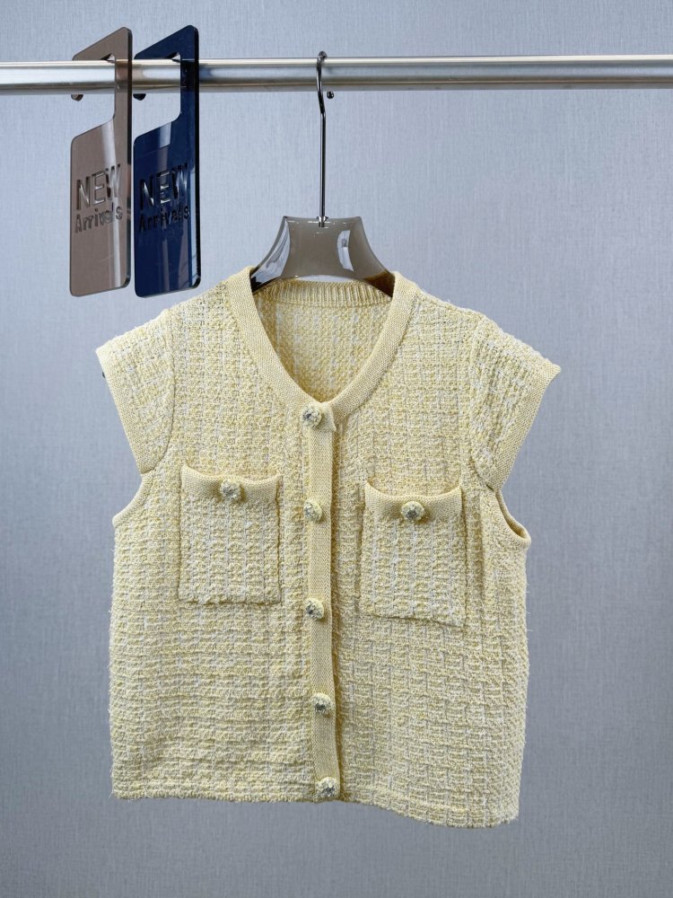 Комплект из кардигана и юбки без рукавов фото 3