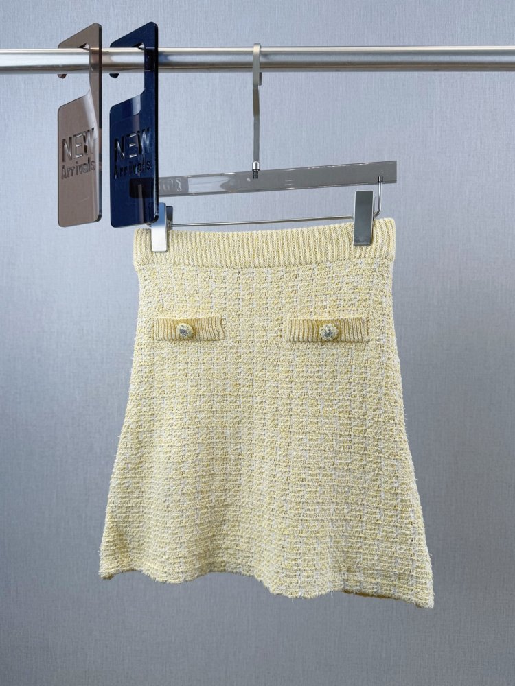 Комплект из кардигана и юбки без рукавов фото 4