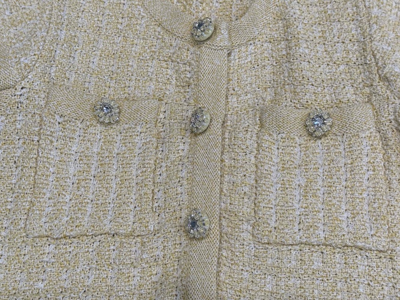 Комплект из кардигана и юбки без рукавов фото 9