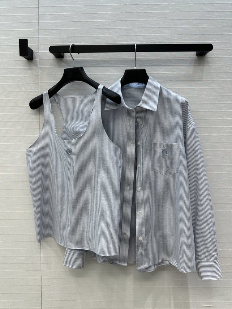 Комплект рубашка и майка