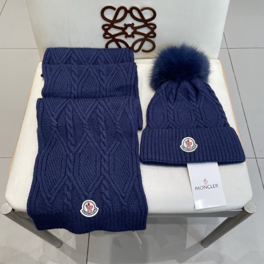 Комплект вовняні шапка і шарф фото 2