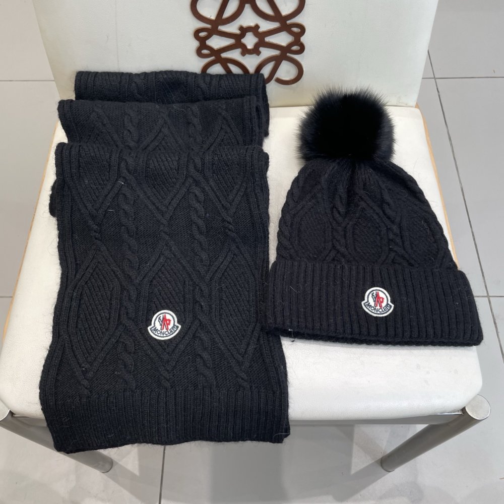 Комплект вовняні шапка і шарф фото 2