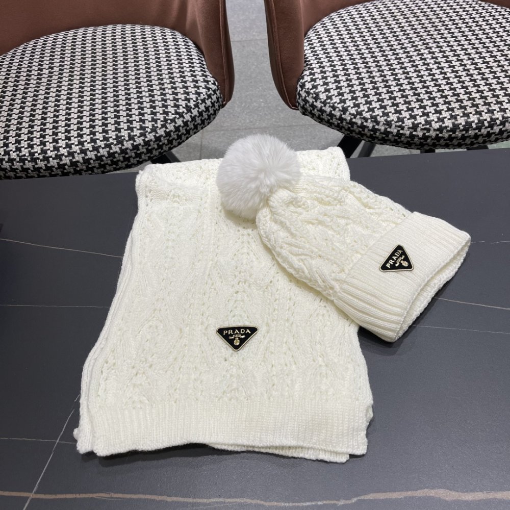 Комплект вовняні шапка і шарф фото 3