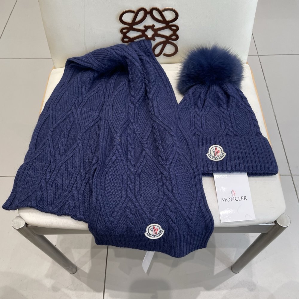 Комплект вовняні шапка і шарф фото 4