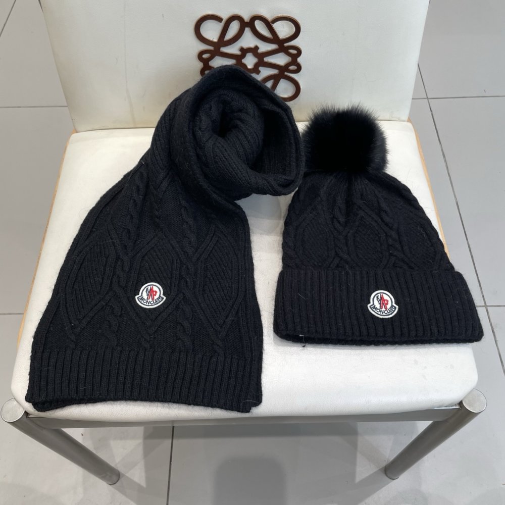 Комплект вовняні шапка і шарф фото 4