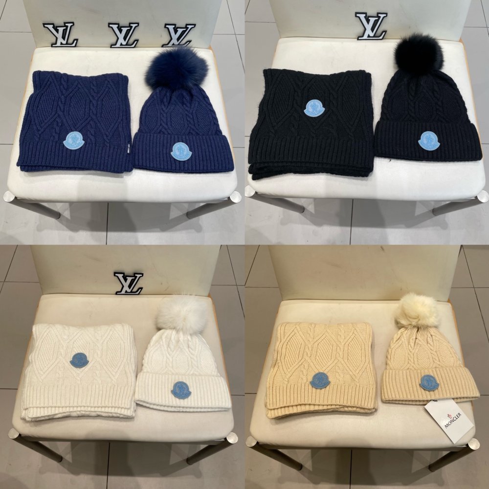 Комплект вовняні шапка і шарф фото 5