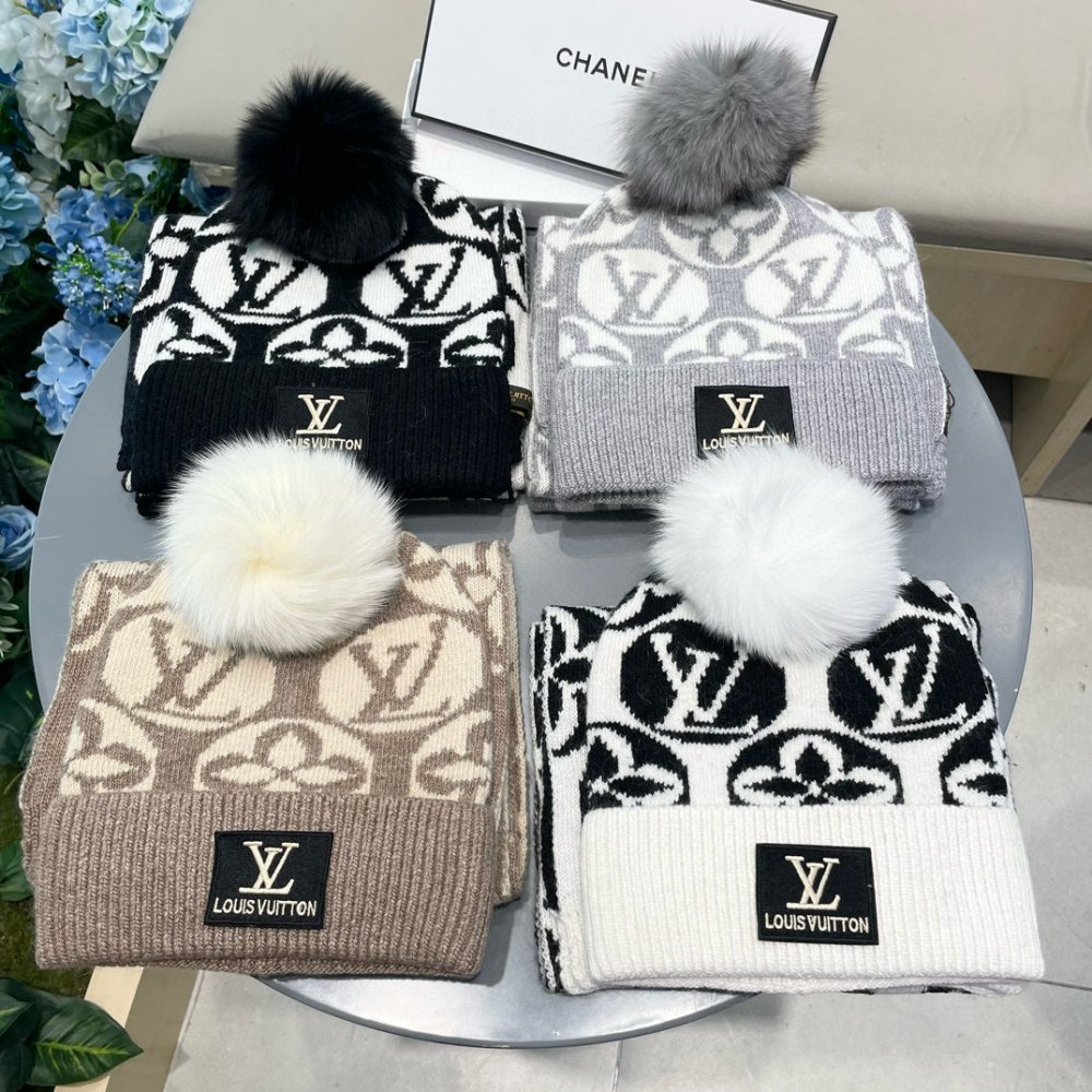 Комплект вовняні шапка і шарф фото 5