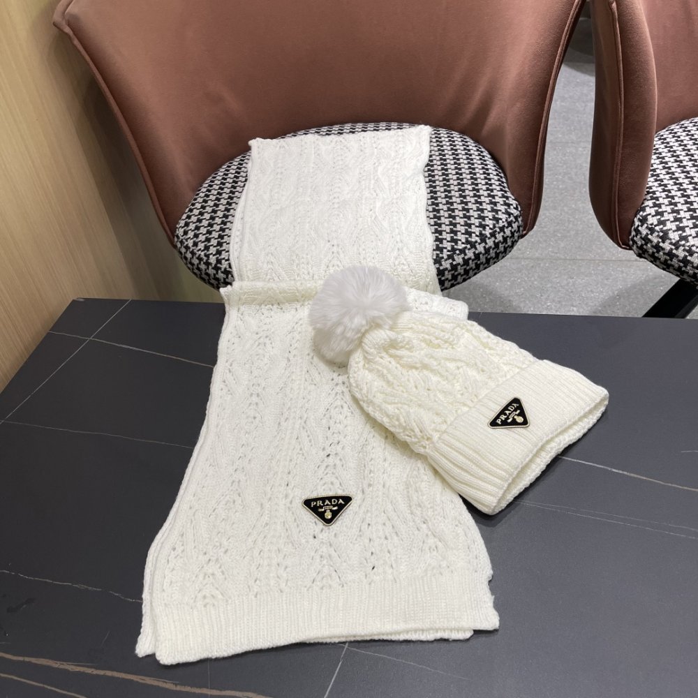 Комплект вовняні шапка і шарф фото 6