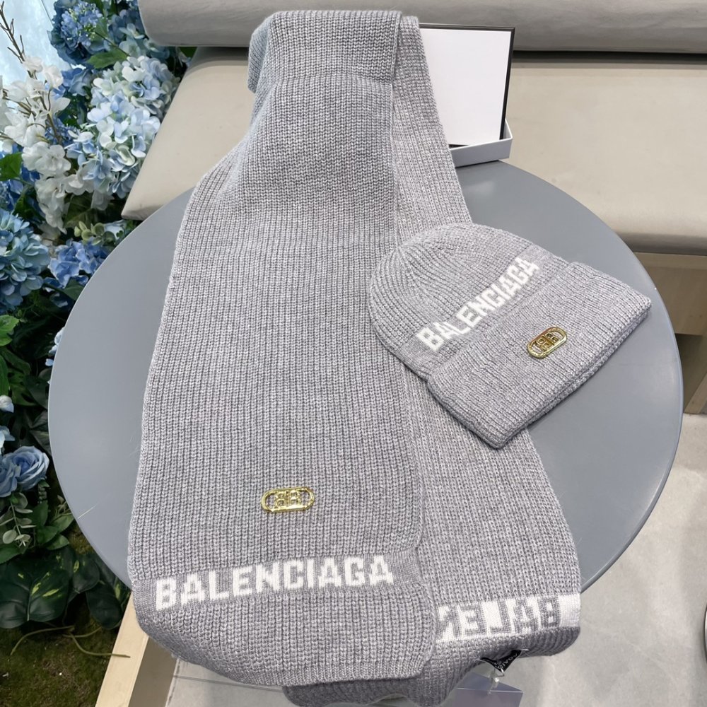 Комплект шерстяные шапка и шарф фото 8