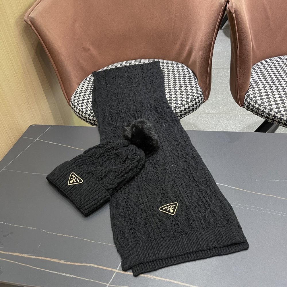 Комплект вовняні шапка і шарф фото 8