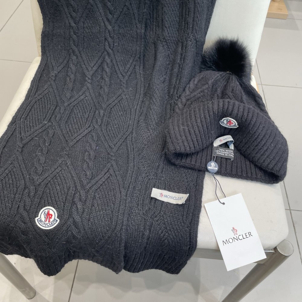 Комплект вовняні шапка і шарф фото 9