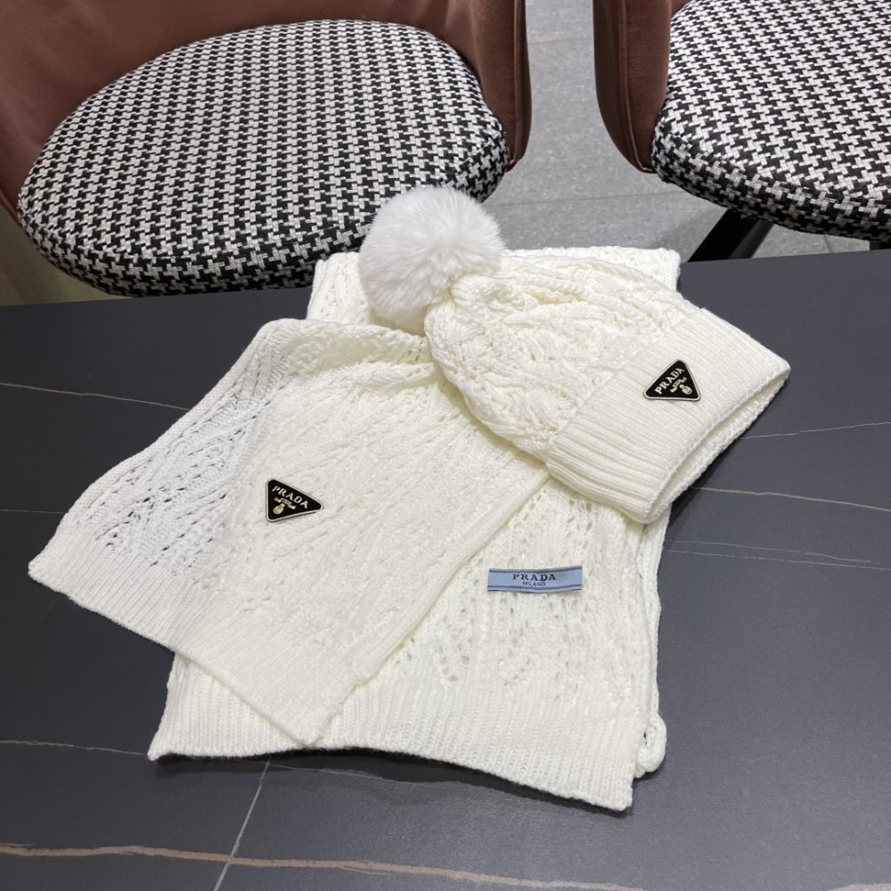 Комплект вовняні шапка і шарф фото 9