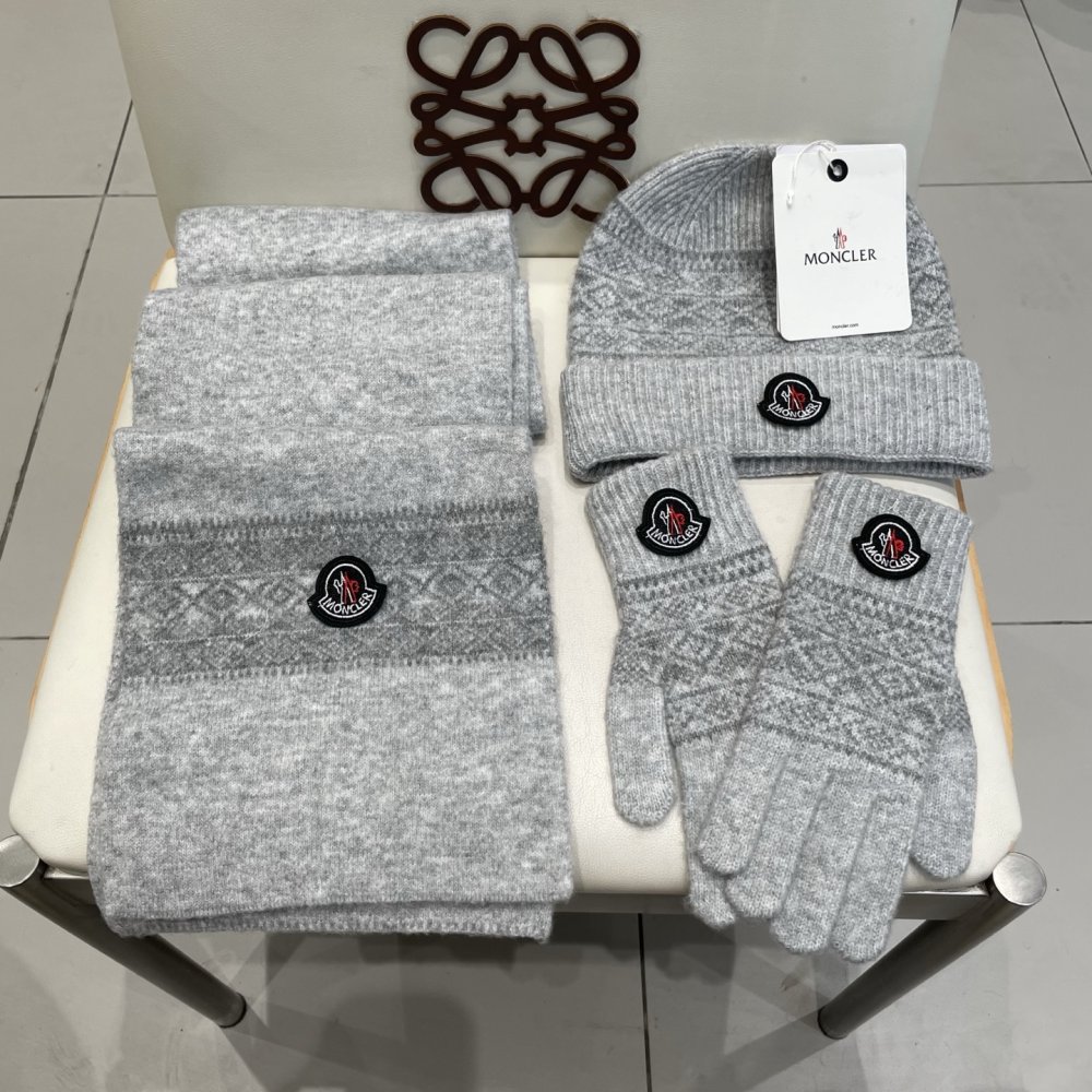 Комплект вовняні шапка, шарф і рукавички фото 2