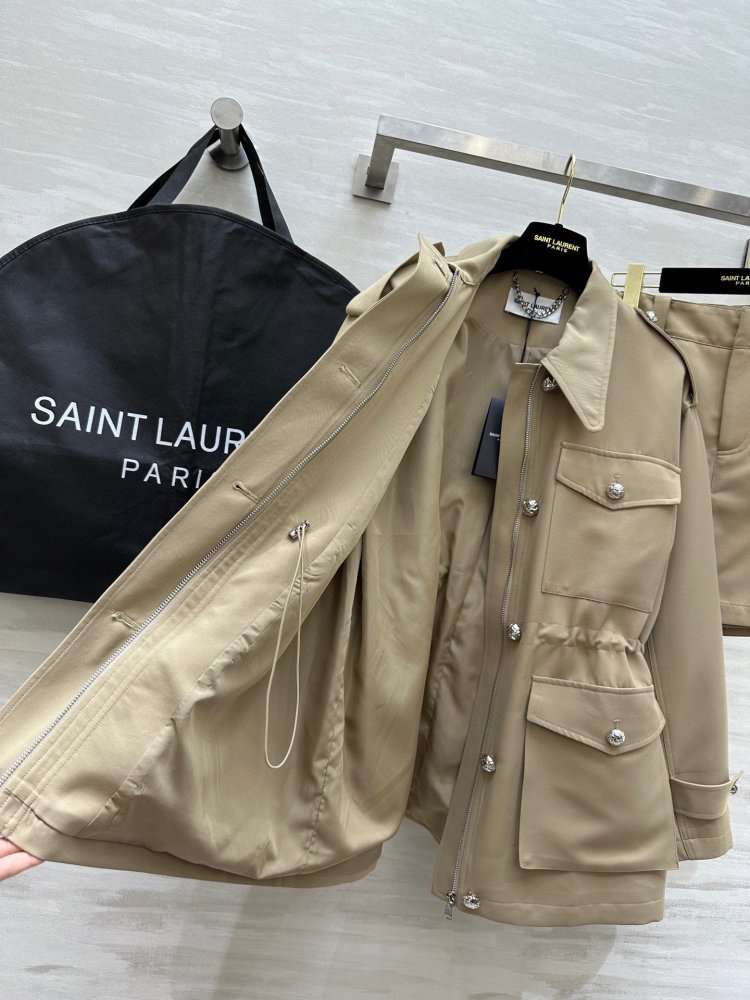 Комплект тренч и юбка фото 6