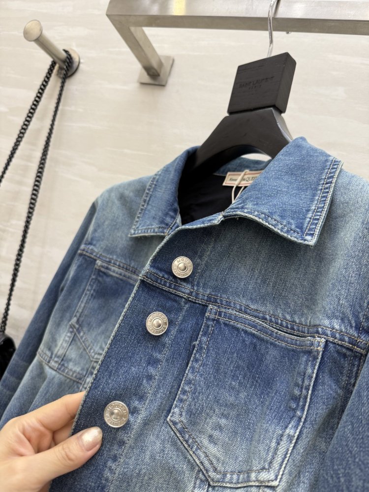 Короткая джинсовая куртка фото 8