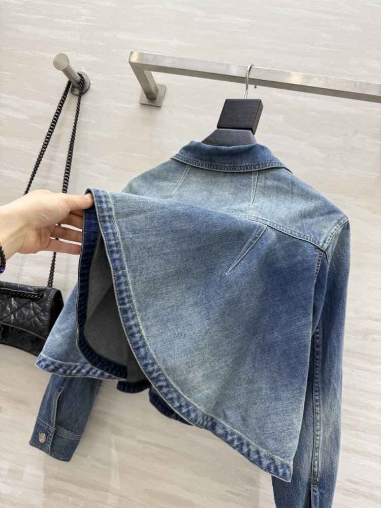 Короткая джинсовая куртка фото 9