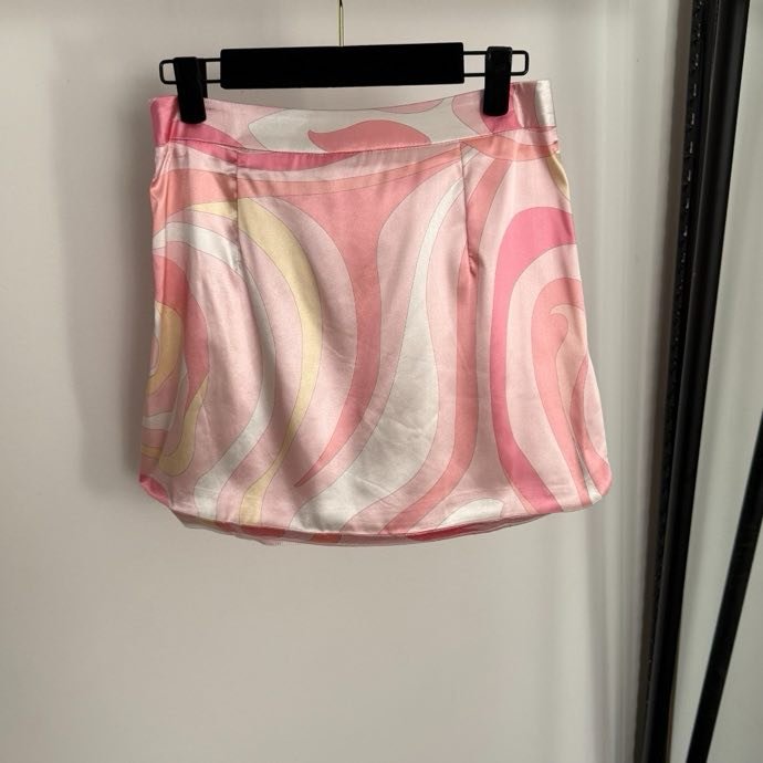 Короткая юбка с высокой талией фото 7