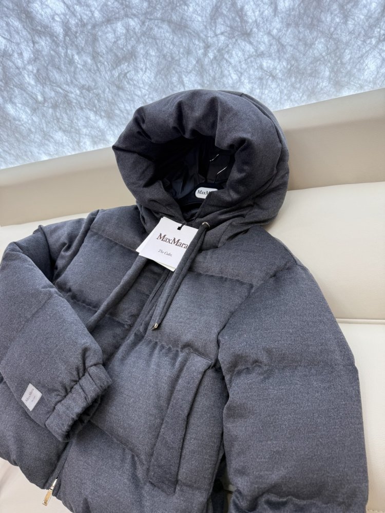 Короткая куртка пуховик с капюшоном фото 7