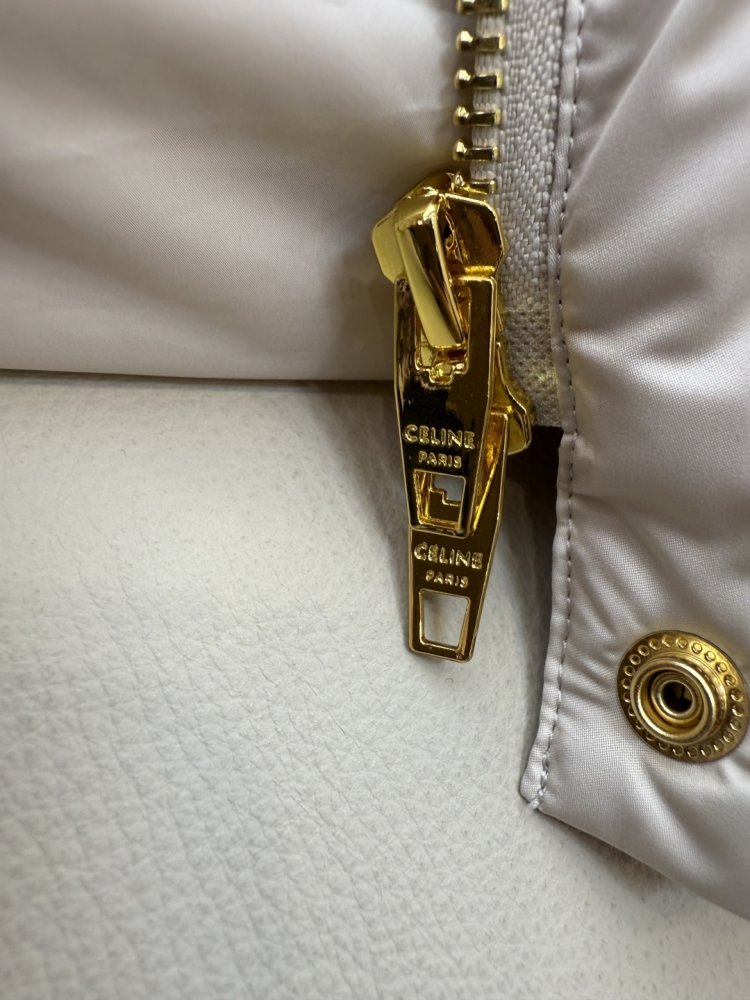 Короткий пуховик Celine з капюшоном фото 7