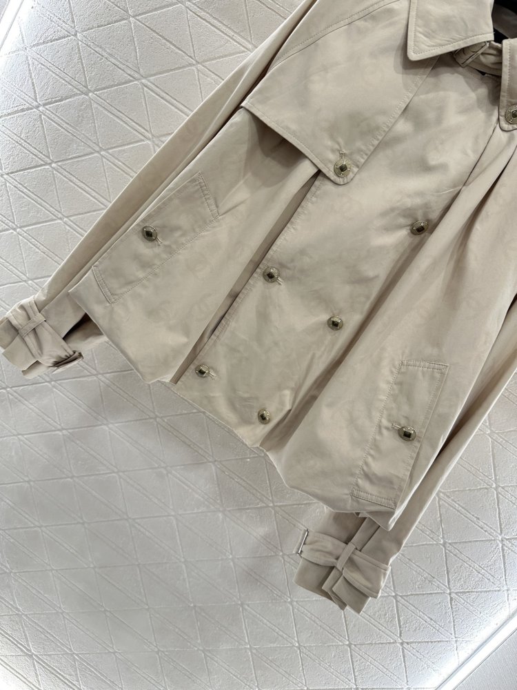 Короткий тренчкот жіночий фото 4