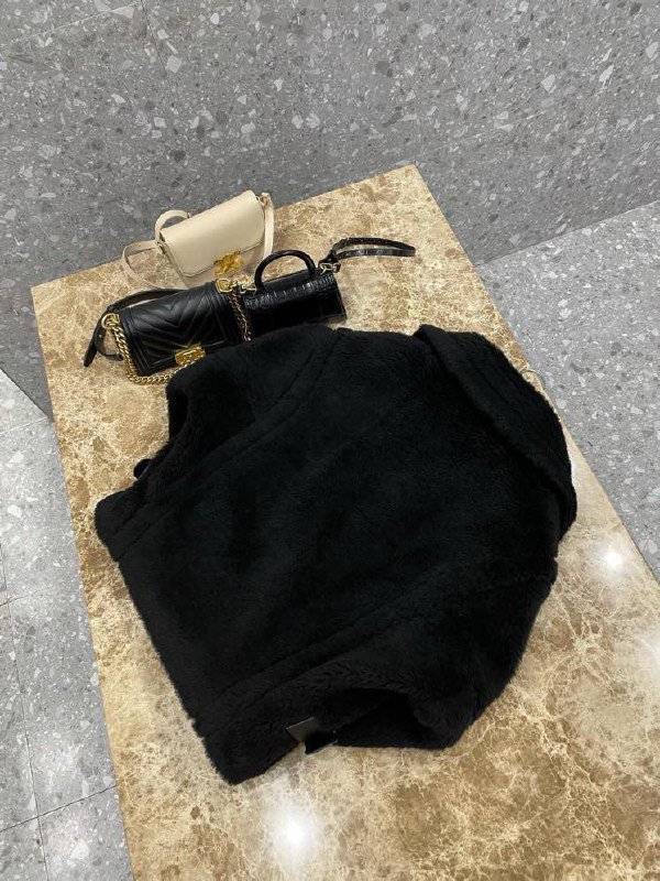 A short black coat Teddy Bear фото 2