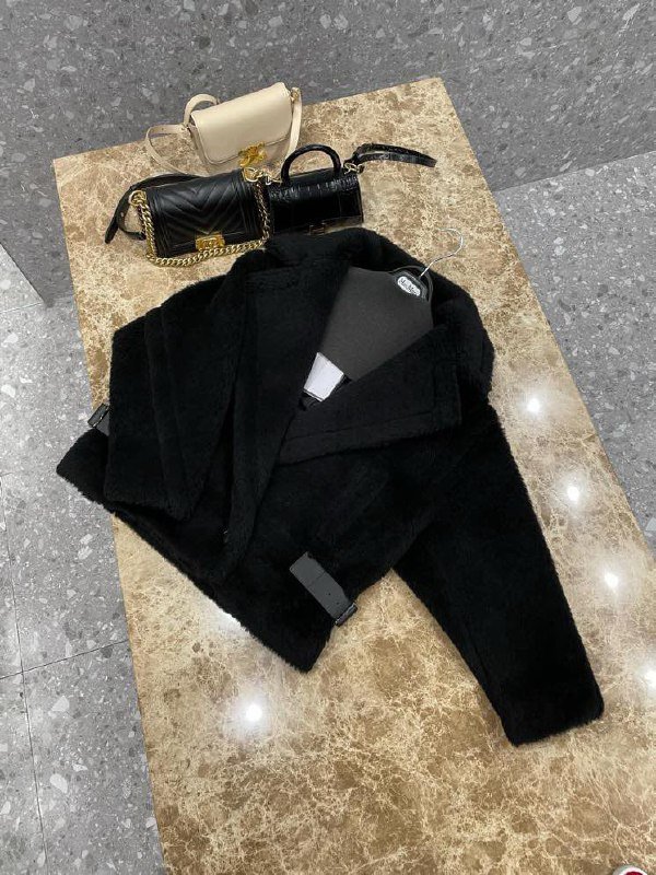 A short black coat Teddy Bear фото 4