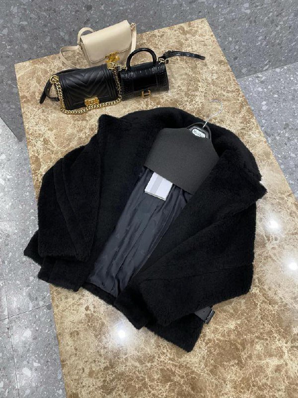 A short black coat Teddy Bear фото 5