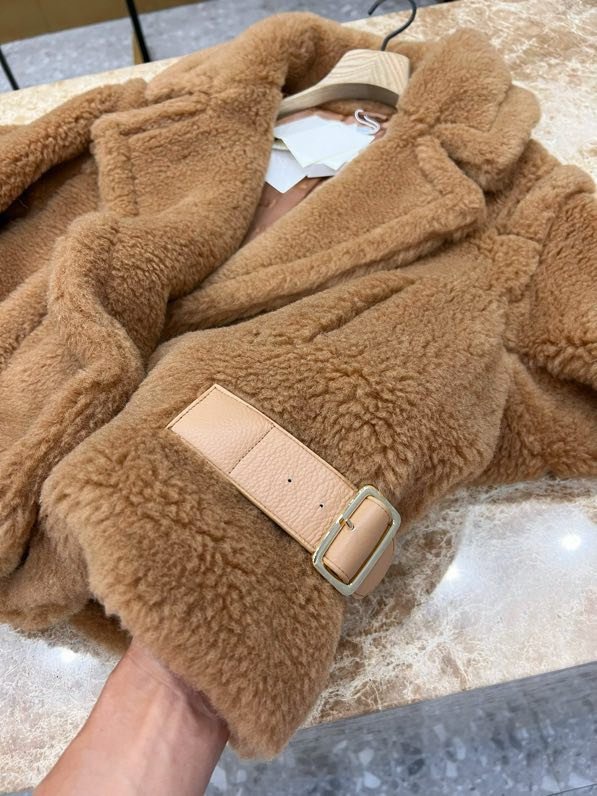 Короткое красное пальто Teddy Bear фото 8