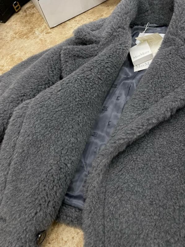 Короткое пальто Teddy Bear смесь шерсти альпаки фото 4