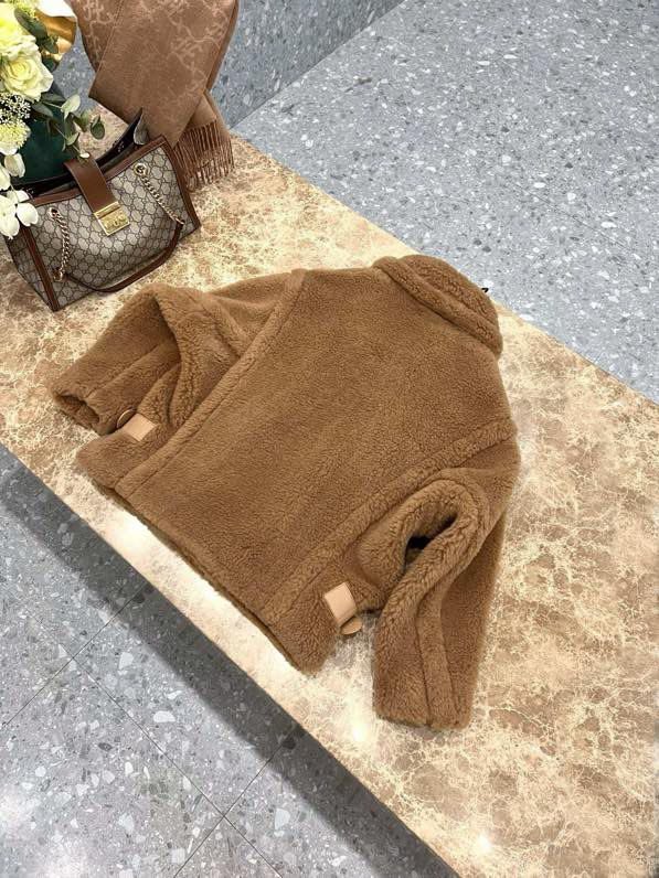 Короткий пальто Teddy Bear суміш вовни альпаки фото 4