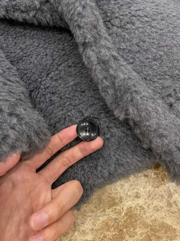 Короткое пальто Teddy Bear смесь шерсти альпаки фото 7