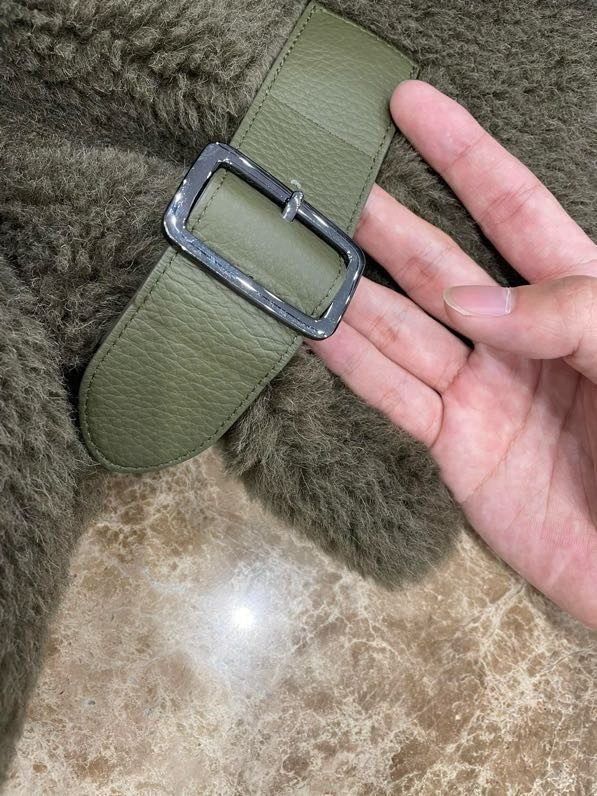 Короткий пальто Teddy Bear суміш вовни альпаки фото 7