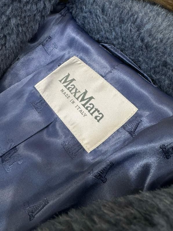 Короткое пальто Teddy Bear смесь шерсти альпаки фото 7