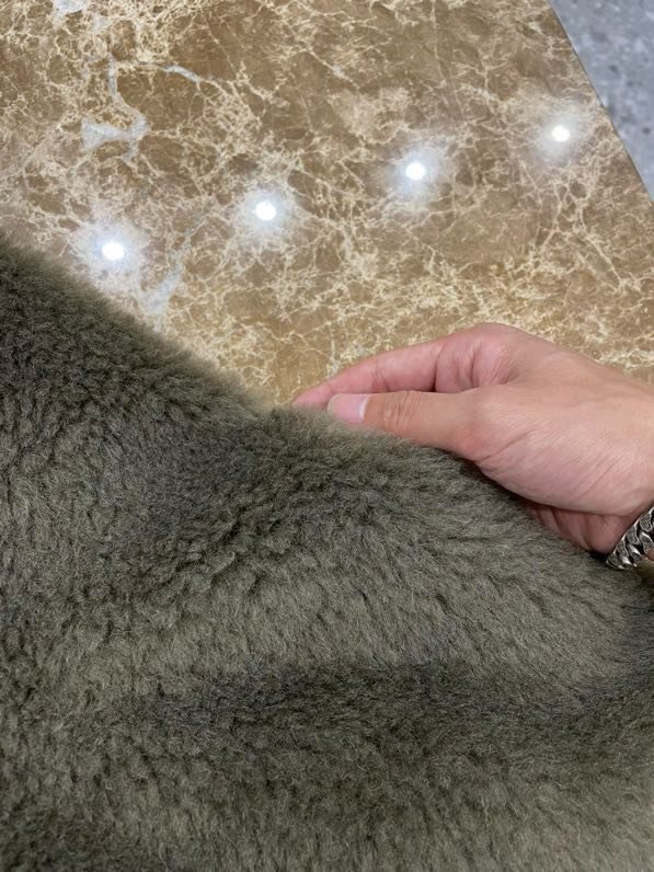 Короткий пальто Teddy Bear суміш вовни альпаки фото 8