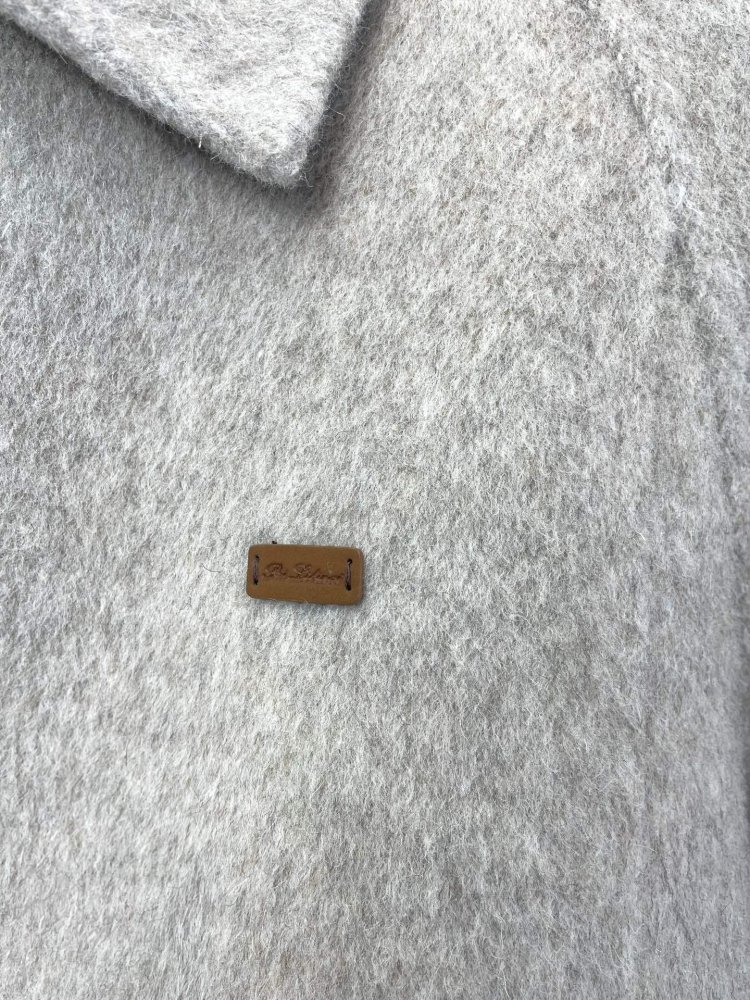 Короткое шерстяное пальто мужское фото 8