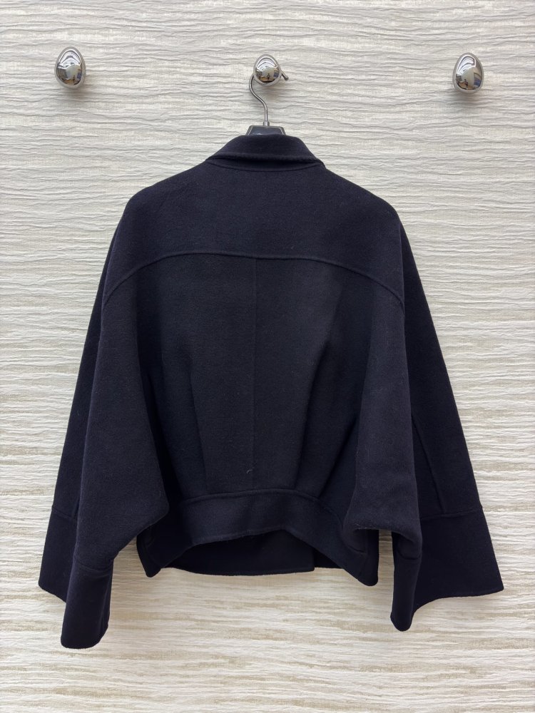 Короткий вовняне пальто фото 8