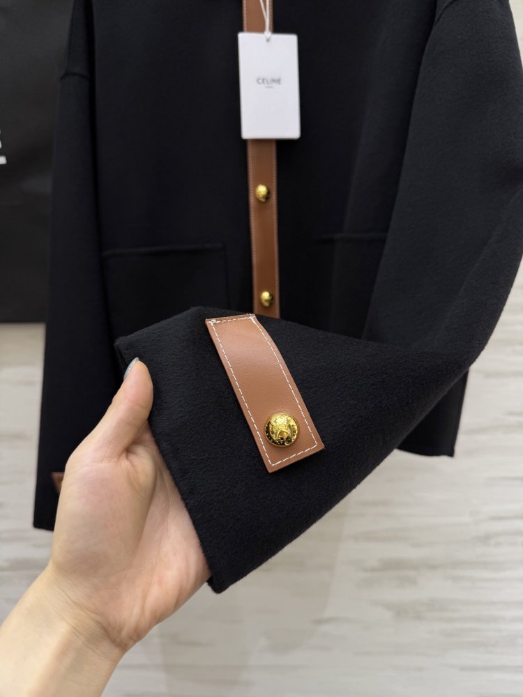 Короткий вовняне пальто фото 9