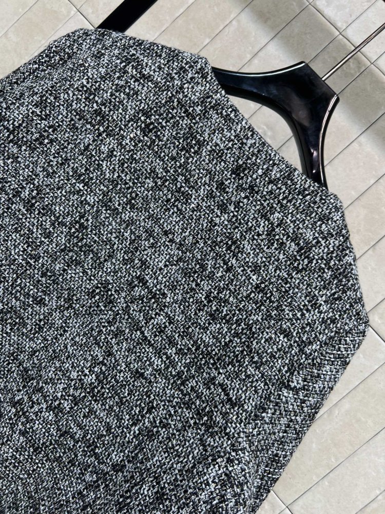 A short твидовое coat women's фото 8