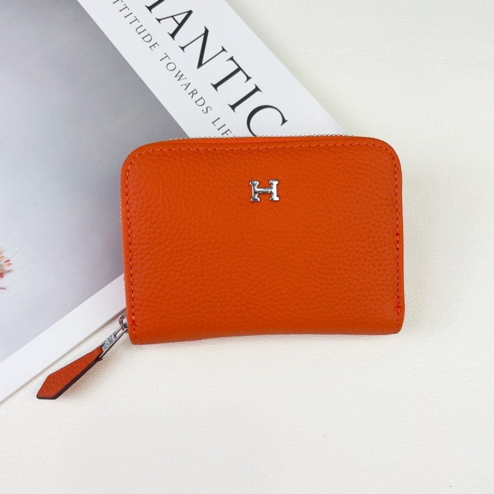 Кошелек Hermes Silk in кожаный