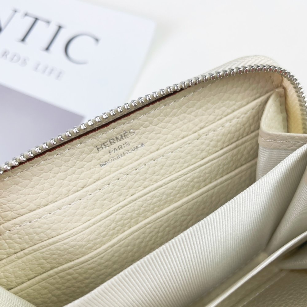 Кошелек Hermes Silk in кожаный фото 4