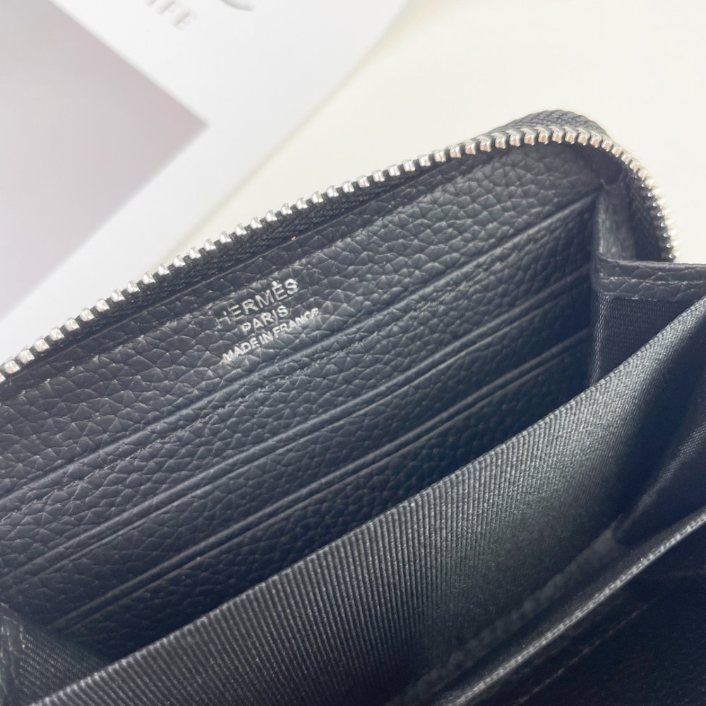 Purse Hermes Silk in leather фото 4