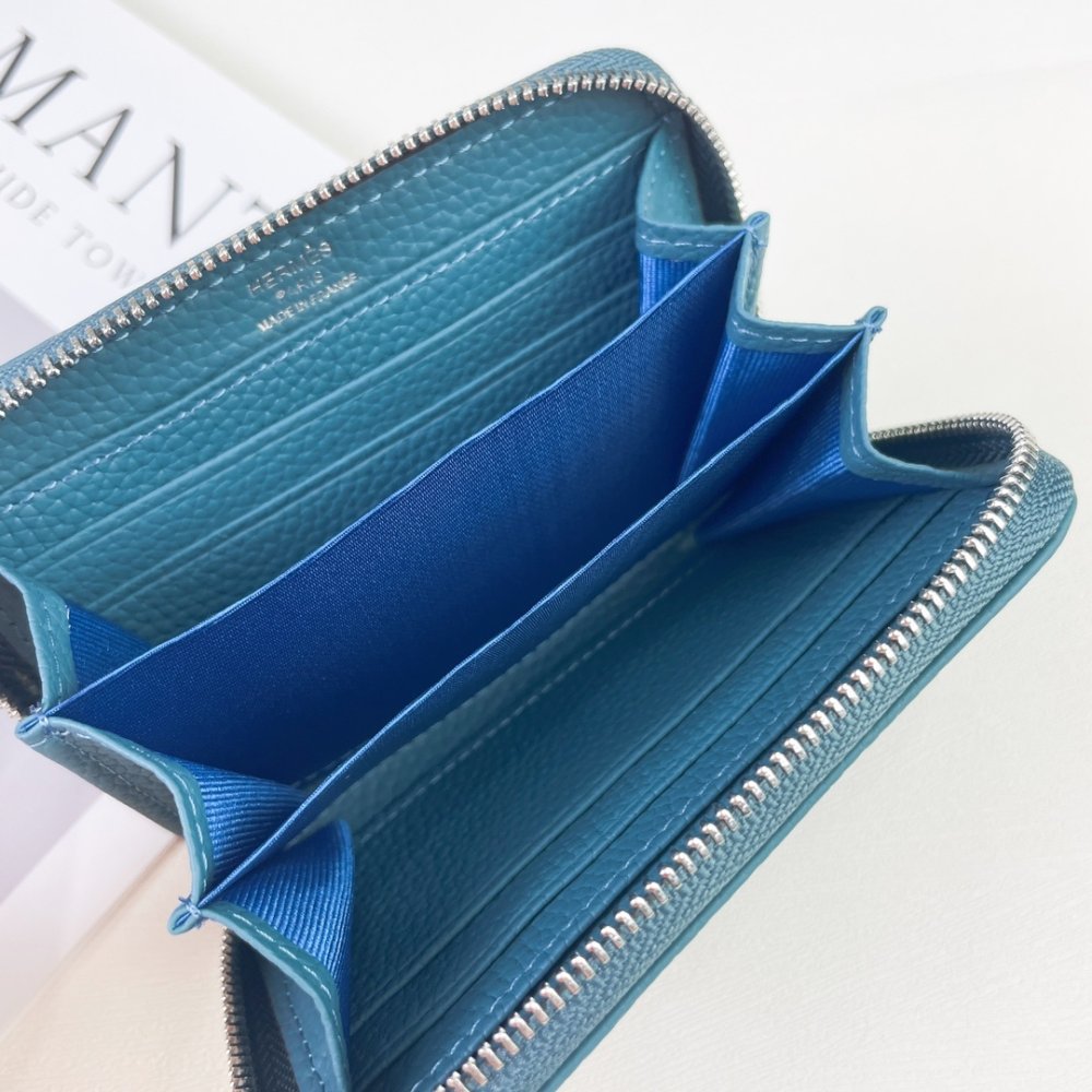 Кошелек Hermes Silk in кожаный фото 4