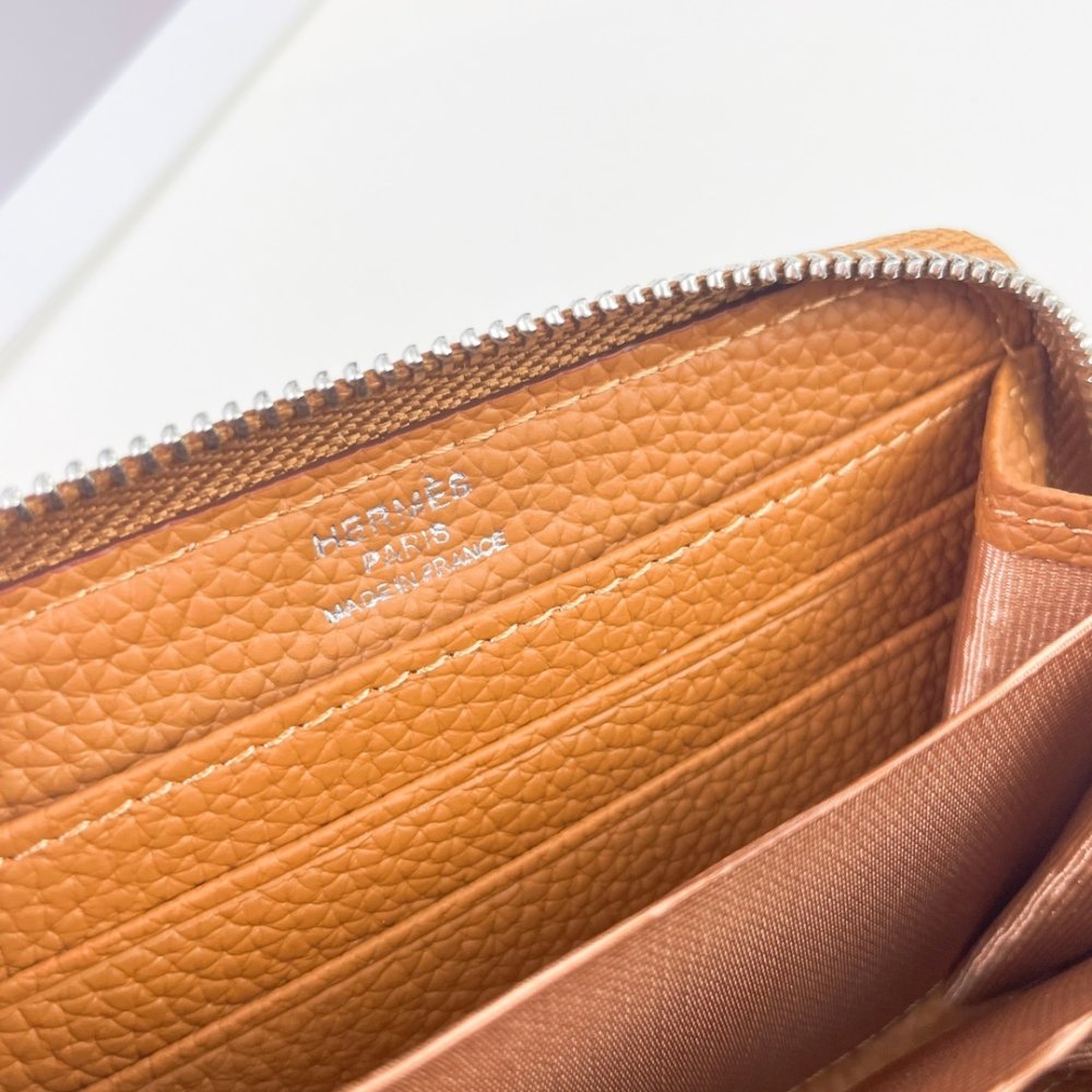 Кошелек Hermes Silk in кожаный фото 4