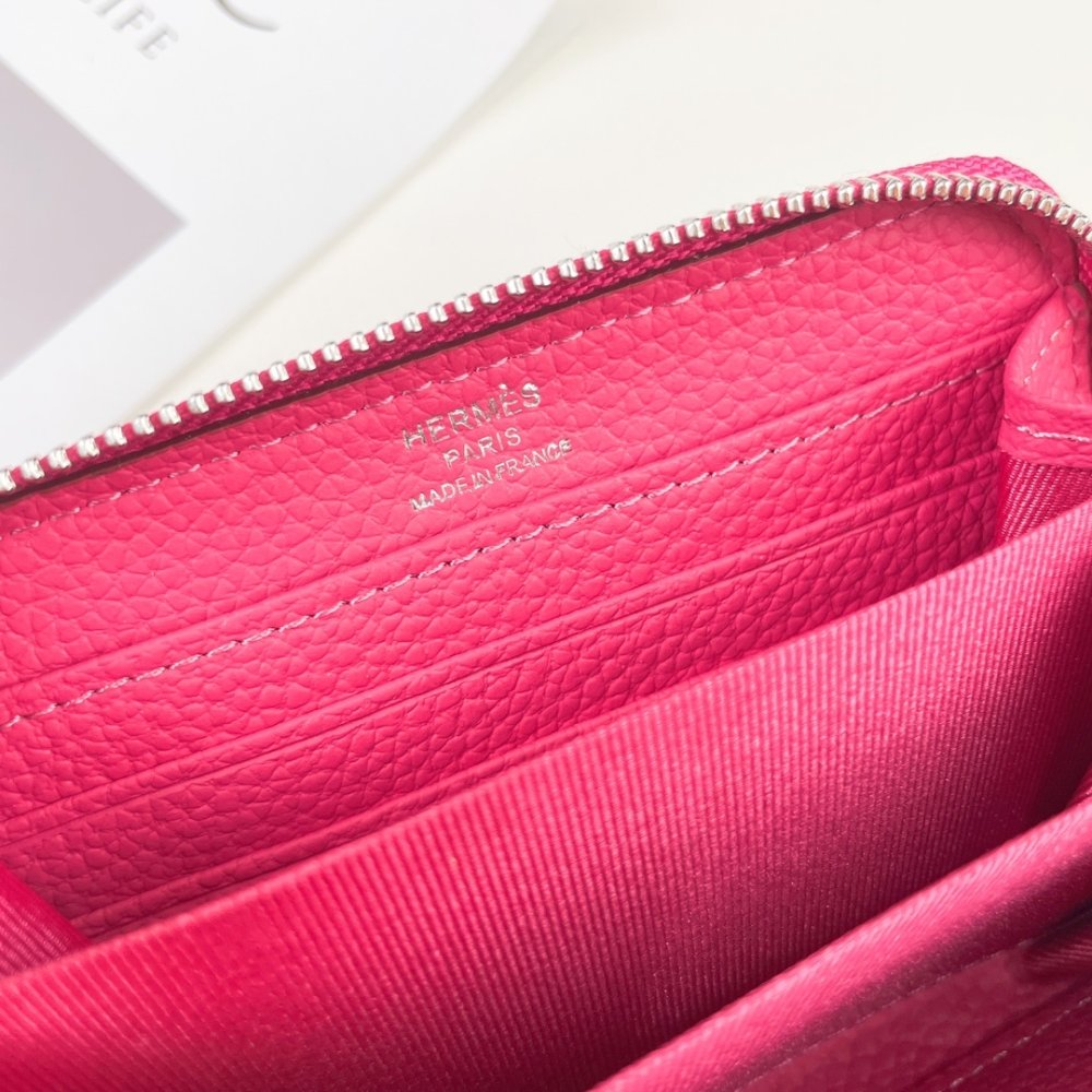 Кошелек Hermes Silk in кожаный фото 5