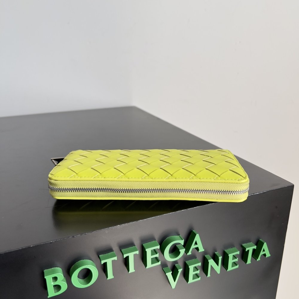 Кошелек из плетеной кожи 19 см фото 3