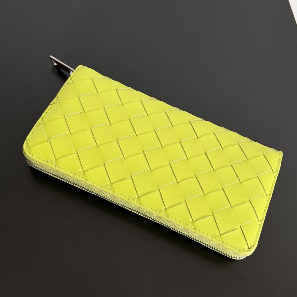 Кошелек из плетеной кожи 19 см фото 4