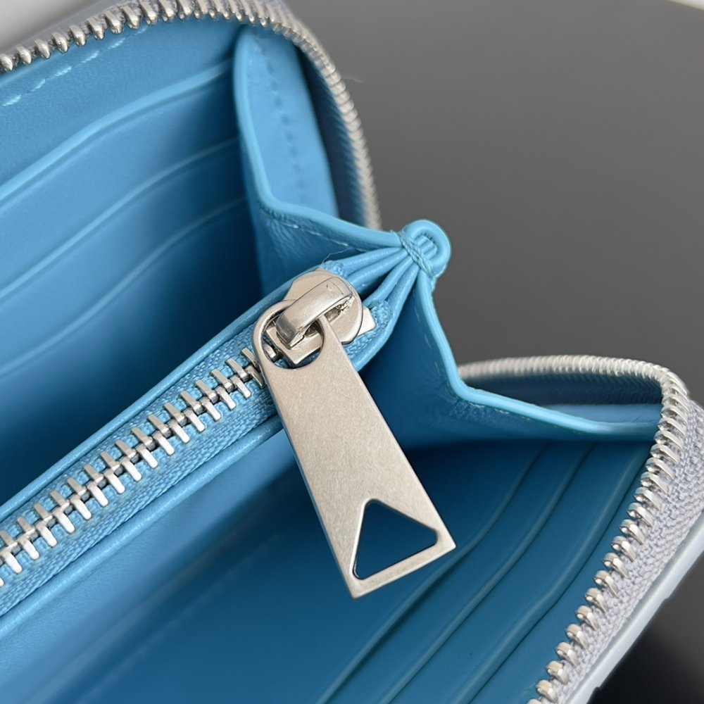 Кошелек из плетеной кожи 19 см фото 5